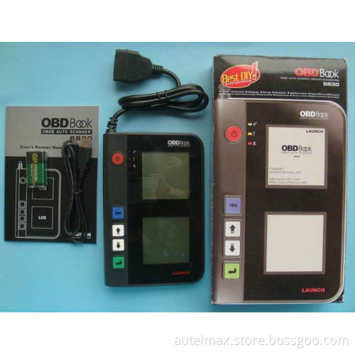 2012 newest Launch OBDBook 6830 Auto Scanner with high quality